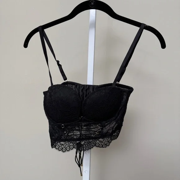 Intimissimmi Elegant Black Lace Bralette size 34B - Picture 1 of 4